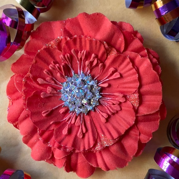 🔶TIEKS ORANGE FLOWER 🔶 NWOT 🔶 - Picture 12 of 16